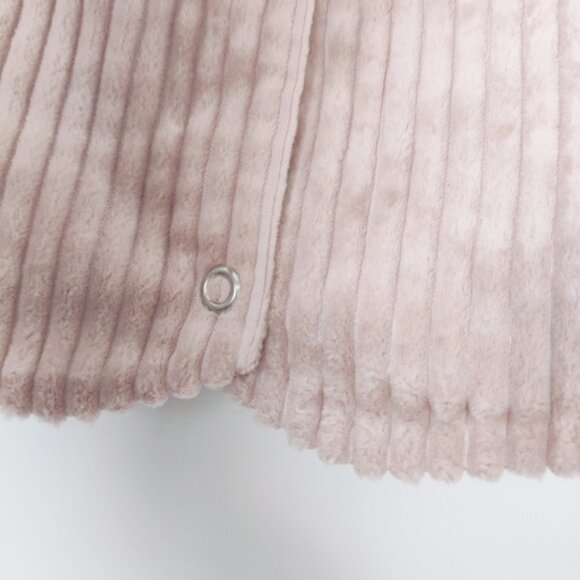 KBF Womens Corduroy Top in Pink One Size  Snap Buttons  Bohemian - Picture 2 of 4